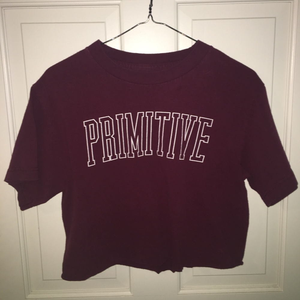 cropped primitive tee - 3 for $20
